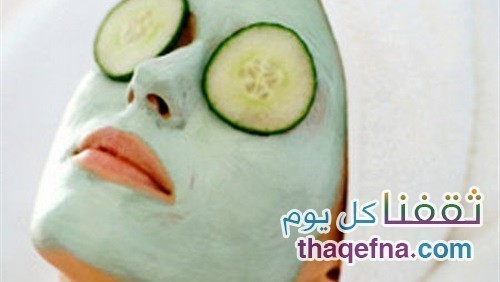 علاج مشاكل البشرة مع قناع الخيار والنعناع الطبيعي