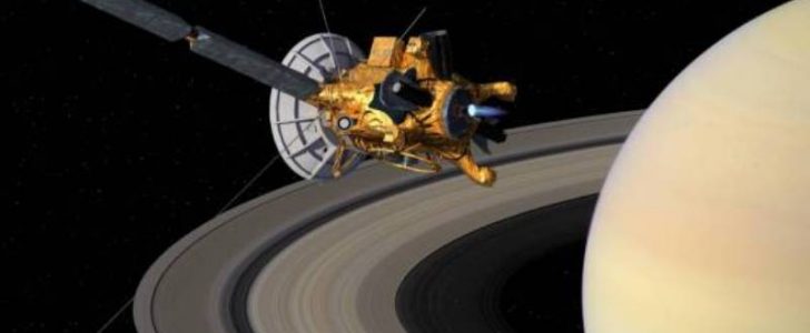 جوجل يحتفل بمرور مركبة كاسيني Cassini Huygens بين زحل وحلقاته إنجاز تاريخي جديد لناسا اليوم الأربعاء 26-4-2017
