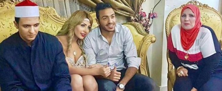 سارة خليفة تثير جدلاً واسعاً على مواقع التواصل الإجتماعي بعد نشر صور زواجها من محمود كهربا