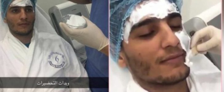 الفنان الفلسطيني محمد عساف يعتني ببشرته بعد فترة من الإرهاق والفيسبوكيون يسخرون منه!