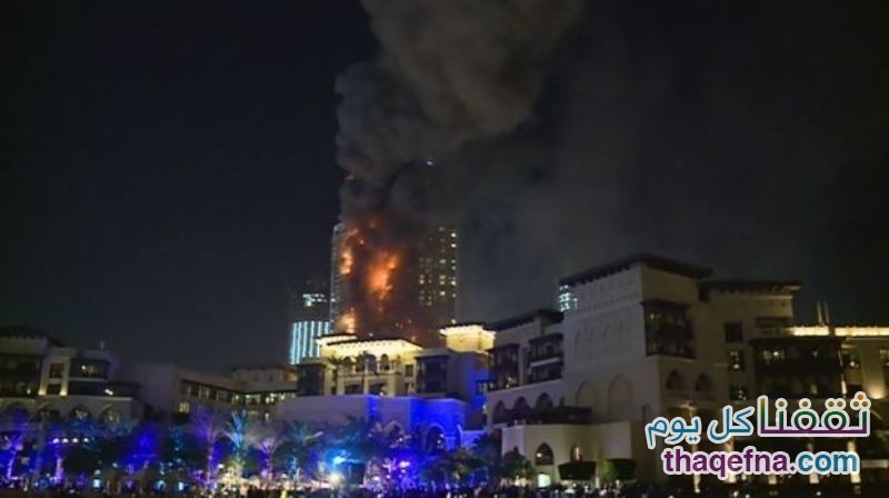 حريق دبي 11