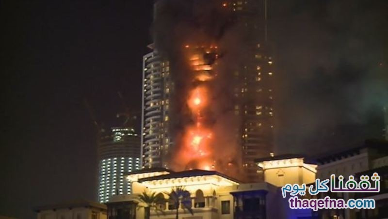 حريق دبي 14