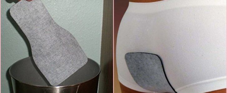 لاصقة تغير رائحة غازات البطن الى رائحة النعناع توضع على الملابس الداخلية “الأندروير” !